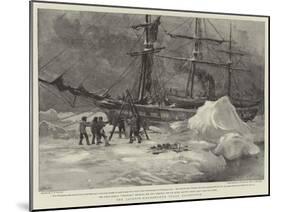 The Jackson-Harmsworth Polar Expedition-Charles William Wyllie-Mounted Giclee Print