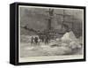 The Jackson-Harmsworth Polar Expedition-Charles William Wyllie-Framed Stretched Canvas