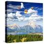 The Jackson Lake in Grand Teton-Gary718-Stretched Canvas