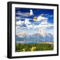 The Jackson Lake in Grand Teton-Gary718-Framed Photographic Print