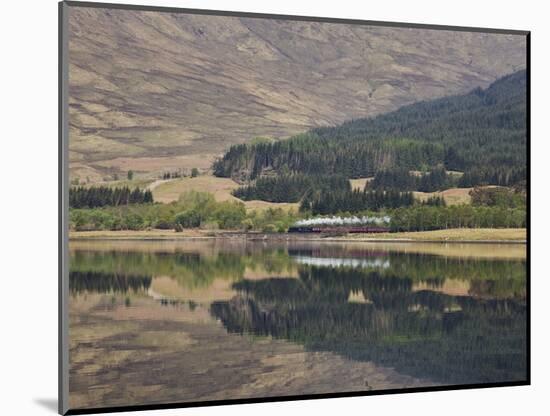 The Jacobite, Fort William to Mallaig Railway, Loch Eil, Lochaber, Scotland, United Kingdom, Europe-Jean Brooks-Mounted Photographic Print