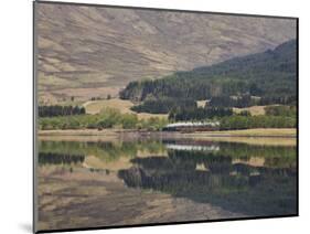 The Jacobite, Fort William to Mallaig Railway, Loch Eil, Lochaber, Scotland, United Kingdom, Europe-Jean Brooks-Mounted Photographic Print