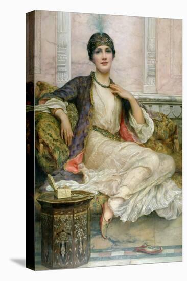 The Jade Necklace, 1908-William Clarke Wontner-Stretched Canvas