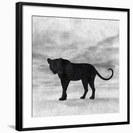 The Jaguar 2-Ata Alishahi-Framed Giclee Print