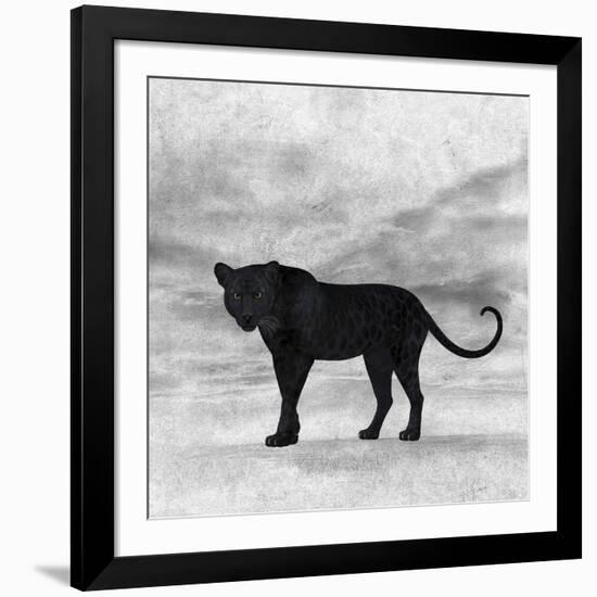 The Jaguar 2-Ata Alishahi-Framed Giclee Print