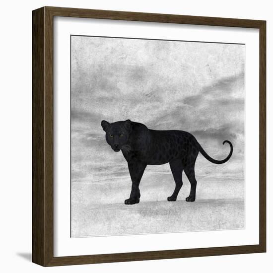 The Jaguar 2-Ata Alishahi-Framed Giclee Print