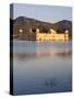 The Jai Mahal (Lake Palace), Jaipur, Rajasthan, India, Asia-Gavin Hellier-Stretched Canvas