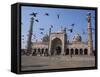 The Jama Masjid (Friday Mosque), Old Delhi, Delhi, India-John Henry Claude Wilson-Framed Stretched Canvas
