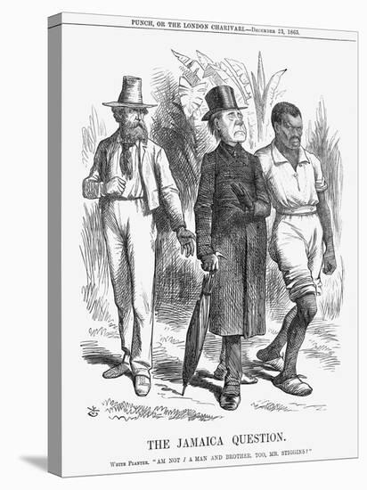 The Jamaica Question, 1865-John Tenniel-Stretched Canvas