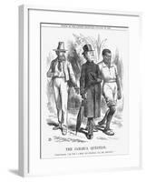 The Jamaica Question, 1865-John Tenniel-Framed Giclee Print