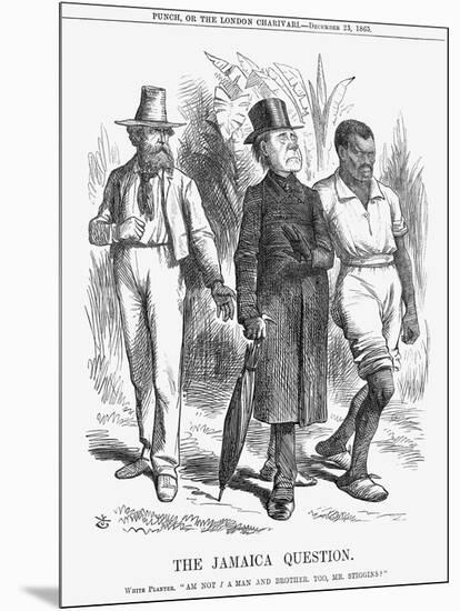 The Jamaica Question, 1865-John Tenniel-Mounted Giclee Print