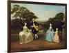 The James Family-Arthur Devis-Framed Giclee Print