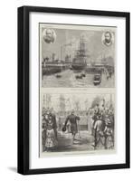 The James Watt Dock at Greenock-null-Framed Giclee Print