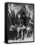 The James-Younger Gang (L-R): Cole Younger Jesse James Bob Younger Frank James-null-Framed Stretched Canvas