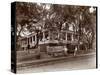 The Janer Family, Staff and Guests at Janer's Pavilion Hotel, Red Bank, New Jersey, 1903-Byron Company-Stretched Canvas