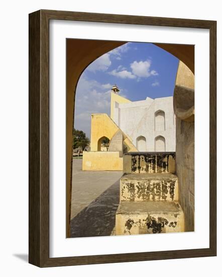 The Jantar Mantar, Jaipur, India-Adam Jones-Framed Photographic Print