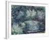 The Japanese Bridge, 1918-19-Claude Monet-Framed Giclee Print