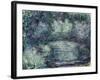 The Japanese Bridge, 1918-19-Claude Monet-Framed Giclee Print