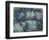 The Japanese Bridge, 1918-19-Claude Monet-Framed Giclee Print