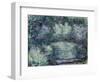 The Japanese Bridge, 1918-19-Claude Monet-Framed Giclee Print