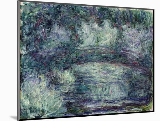 The Japanese Bridge, 1918-19-Claude Monet-Mounted Giclee Print