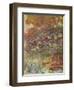 The Japanese Bridge, 1918-24 (Detail)-Claude Monet-Framed Giclee Print