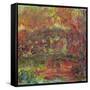 The Japanese Bridge, 1918-24-Claude Monet-Framed Stretched Canvas