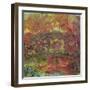 The Japanese Bridge, 1918-24-Claude Monet-Framed Giclee Print