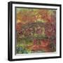 The Japanese Bridge, 1918-24-Claude Monet-Framed Giclee Print