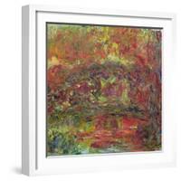 The Japanese Bridge, 1918-24-Claude Monet-Framed Giclee Print