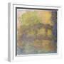 The Japanese Bridge, 1918-24-Claude Monet-Framed Giclee Print