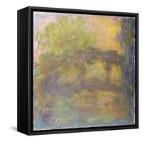 The Japanese Bridge, 1918-24-Claude Monet-Framed Stretched Canvas