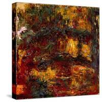 The Japanese Bridge, 1923 (Oil on Canvas)-Claude Monet-Stretched Canvas
