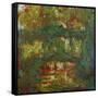 The Japanese Bridge at Giverny, 1918-1924-Claude Monet-Framed Stretched Canvas