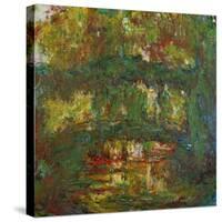 The Japanese Bridge at Giverny, 1918-1924-Claude Monet-Stretched Canvas