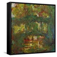 The Japanese Bridge at Giverny, 1918-1924-Claude Monet-Framed Stretched Canvas