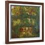 The Japanese Bridge at Giverny, 1918-1924-Claude Monet-Framed Giclee Print