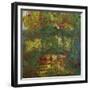 The Japanese Bridge at Giverny, 1918-1924-Claude Monet-Framed Giclee Print