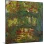 The Japanese Bridge at Giverny, 1918-1924-Claude Monet-Mounted Giclee Print