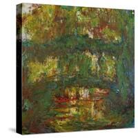 The Japanese Bridge at Giverny, 1918-1924-Claude Monet-Stretched Canvas