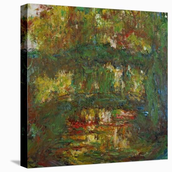 The Japanese Bridge at Giverny, 1918-1924-Claude Monet-Stretched Canvas