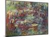 The Japanese Bridge at Giverny, 1918-24-Claude Monet-Mounted Giclee Print