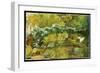 The Japanese Bridge, C.1918-24-Claude Monet-Framed Giclee Print