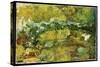 The Japanese Bridge, C.1918-24-Claude Monet-Stretched Canvas