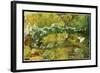 The Japanese Bridge, C.1918-24-Claude Monet-Framed Giclee Print