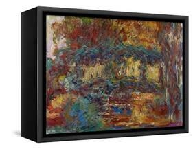 The Japanese Bridge, C.1923-25-Claude Monet-Framed Stretched Canvas