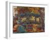 The Japanese Bridge, C.1923-25-Claude Monet-Framed Giclee Print