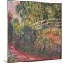 The Japanese Bridge in the Garden of Giverney, 1900-Claude Monet-Mounted Giclee Print