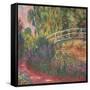 The Japanese Bridge in the Garden of Giverney, 1900-Claude Monet-Framed Stretched Canvas