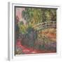 The Japanese Bridge in the Garden of Giverney, 1900-Claude Monet-Framed Giclee Print